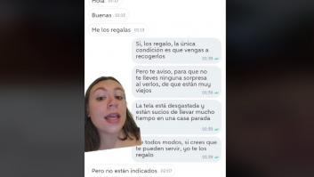 Regala unos sofás por Wallapop y lo que pasa después le indigna: hay debate sobre su reacción