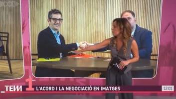 Una experta en comunicación no verbal dice lo que NO se aprecia de la foto entre Bolaños y Junqueras