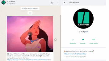 El 'HuffPost' ya tiene canal de WhatsApp
