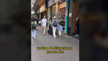 Ojo al cartel que ha puesto en Hong Kong el dueño de una tienda: en España quizá sería imposible