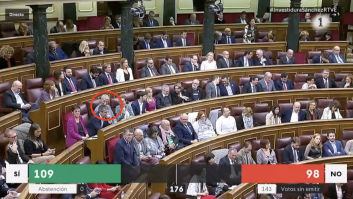 Oskar Matute pide perdón por este gesto que se le vio en plena votación de la investidura