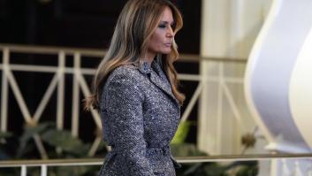 Melania Trump reaparece en público y esta foto monta un enorme debate en Estados Unidos