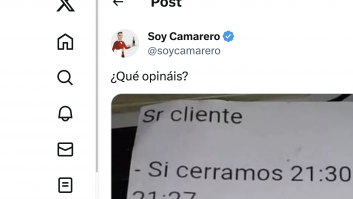Muchos piden que este cartel se coloque en todos los bares y restaurantes de España