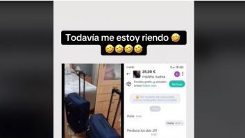 Pone a la venta una maleta y lo que le dicen por Wallapop es una FANTASÍA