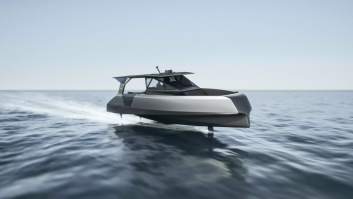 BMW se lanza al negocio de los barcos con un yate eléctrico de lujo que 'vuela' sobre el agua