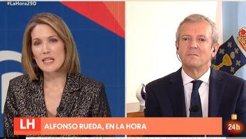 Silvia Intxaurrondo corta en directo a Alfonso Rueda tras preguntarle por el polémico vídeo del PP de Galicia
