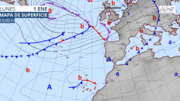 La AEMET advierte de las bruscas consecuencias de la borrasca Geraldine antes de la entrada del fenómeno más esperado