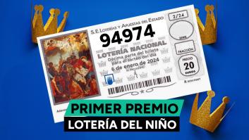 94974, primer premio de la Lotería del Niño 2024