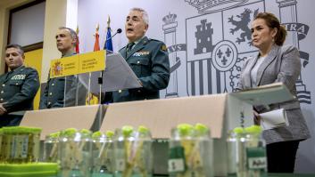 La Guardia Civil intercepta un alijo de 120.000 latas de atún y 45.000 litros de aceite