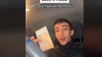 Intentan colarle un billete falso a un conductor de Uber y esta es su reacción