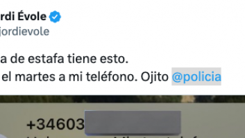 A Évole le llega esta estafa al móvil y él no duda en denunciarla a la Policía