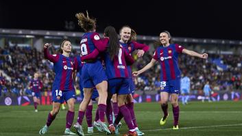 El Barça de Salma y Aitana se pasea por Butarque también en la final: 7-0 al Levante y la Supercopa de España vuela a Barcelona
