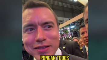 La respuesta del presidente de Ecuador a si allí también ponen a la gente mirando a Cuenca