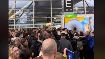 La que han liado en un aeropuerto de Londres solo podía ser cosa de españoles