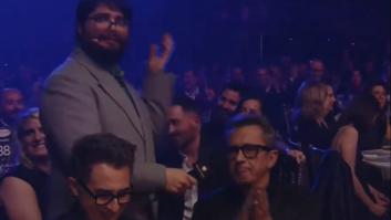 Brays Efe deja a Buenafuente con esta cara tras soltar esta inesperada frase sobre Pablo Motos en los Premios Feroz