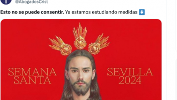 El actor Víctor Clavijo da una respuesta inmaculada a este indignado tuit de Abogados Cristianos