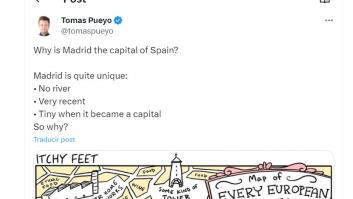 Explican así a los extranjeros por qué Madrid es la capital de España y se comparte miles de veces