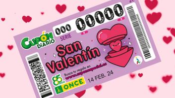Premios del sorteo del Cupón de San Valentín de la ONCE 2024