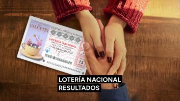 Lotería Nacional del sábado en directo: comprobar Sorteo Extraordinario de San Valentín hoy 17 de febrero