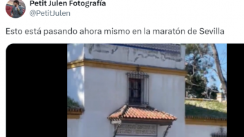 Lo que ve en el maratón de Sevilla deja a todos atónitos: salta a la vista