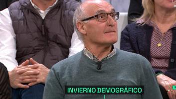 Un pensionista conmueve al plató al desvelar lo que tiene Ayuso frente a su despacho: "Están llenas de mierda"