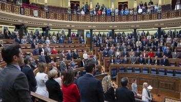 ERC y Bildu, ausentes en el minuto de silencio por los guardias civiles de Barbate en el Congreso