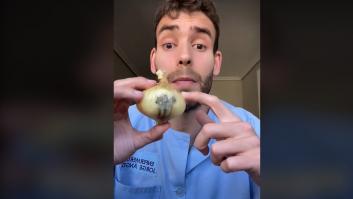 Avisan de lo que debes hacer si ves una cebolla como esta en tu despensa