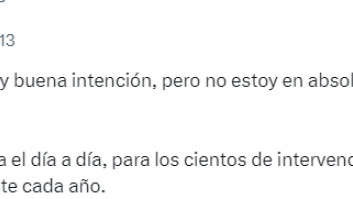 Un bombero ve este comentario sobre el incendio en Valencia y deja una respuesta de lo más aplaudida