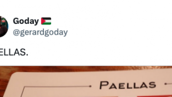 La paella que se ha visto en un restaurante es como mínimo para que entre la Audiencia Nacional