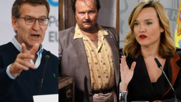 Pilar Alegría se ve obligada a hablar de Torrente al opinar sobre un tuit del PP