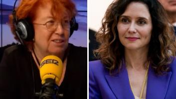 Cinco palabras ha usado Rosa Villacastín para dar réplica a las sonadas palabras de Ayuso