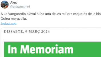 Publica esta peculiar esquela y emociona a miles de personas: "¡Qué maravilla!"
