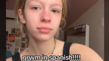 Una americana acepta el reto de intentar hacer este conocido 'trend' en español