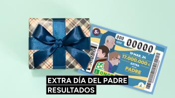 Extra de la ONCE en directo: comprobar el Cupón del Día del Padre 2024