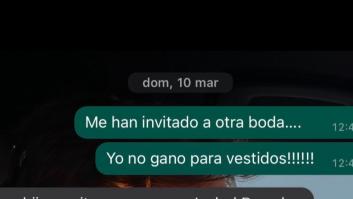 Se queja de que tiene que comprar muchos vestidos para tanta boda y la réplica de su madre es épica