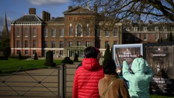 Así ha amanecido este sábado el palacio de Kensington