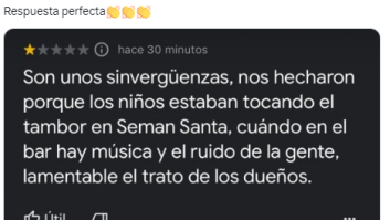 Responde de forma "perfecta" a un cliente que le acusó de un "trato lamentable" en su bar: la Semana Santa tiene mucho que ver