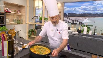 Se corona al analizar con detalle estos 33 segundos de Arguiñano que se están volviendo a compartir sin descanso