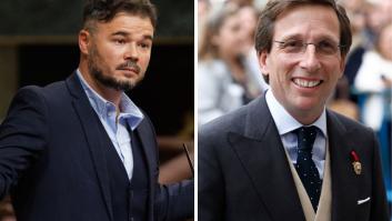 Rufián no deja a nadie indiferente con su reacción al ver las primeras imágenes de la boda de Almeida