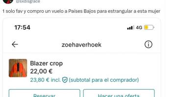 La negociación que ha tenido en Vinted con una holandesa no se ve ni en un mercadillo