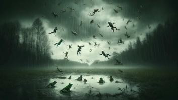 Llueven ranas en este pueblecito de Valladolid: ¿cómo se produce este fenómeno?