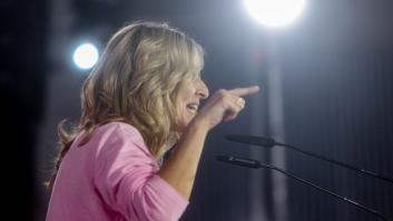 Yolanda Díaz salta como pocas veces tras lo vivido en el debate vasco entre el candidato del PNV y la candidata de Sumar