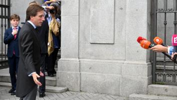 Preguntan a Almeida a su llegada a Madrid por la relación de Juan Urquijo e Irene Urdangarin y así responde