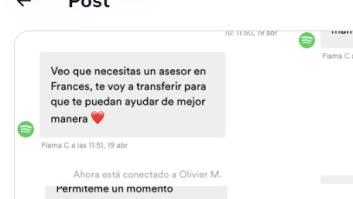 Pide a un asesor de Spotify que le responda en catalán y el desenlace provoca cientos de comentarios