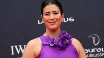Garbiñe Muguruza calla bocas con una sonrisa tras las críticas que ha recibido por haber engordado