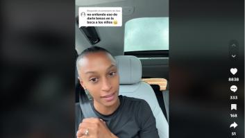 Ana Peleteiro deja todo clarísimo cuando le dicen que no entienden que bese a su hija en la boca