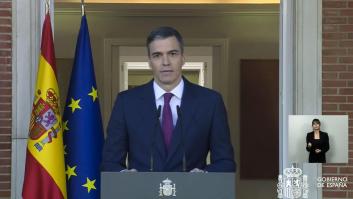 Pedro Sánchez anuncia que no dimite y se escucha esto desde Moncloa