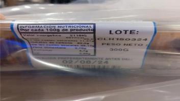 Nueva alerta alimentaria por la presencia de avellanas no etiquetada en este producto
