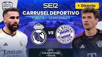 En Directo, vuelta de semifinales de la Champions League: Real Madrid-Bayern de Múnich