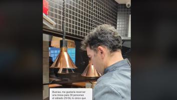 Un restaurante de Zaragoza recibe esta inaudita petición en una reserva y se pregunta qué hacer
